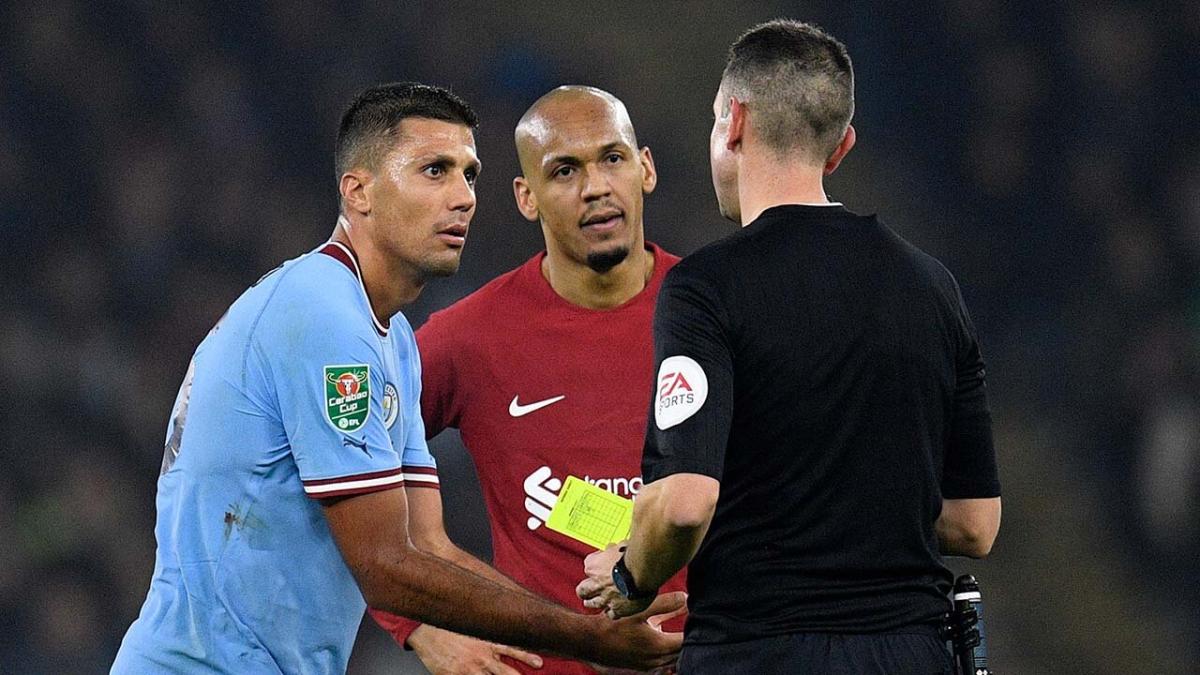 Rodri and Fabinho ahead of Manchester City v Liverpool